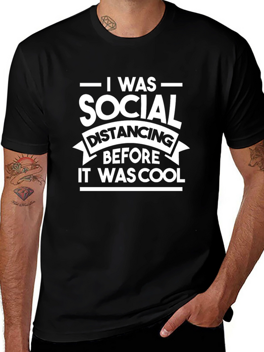 Camiseta Distanciamiento Social - Hombre