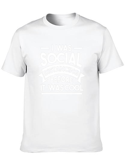 Camiseta Distanciamiento Social - Hombre