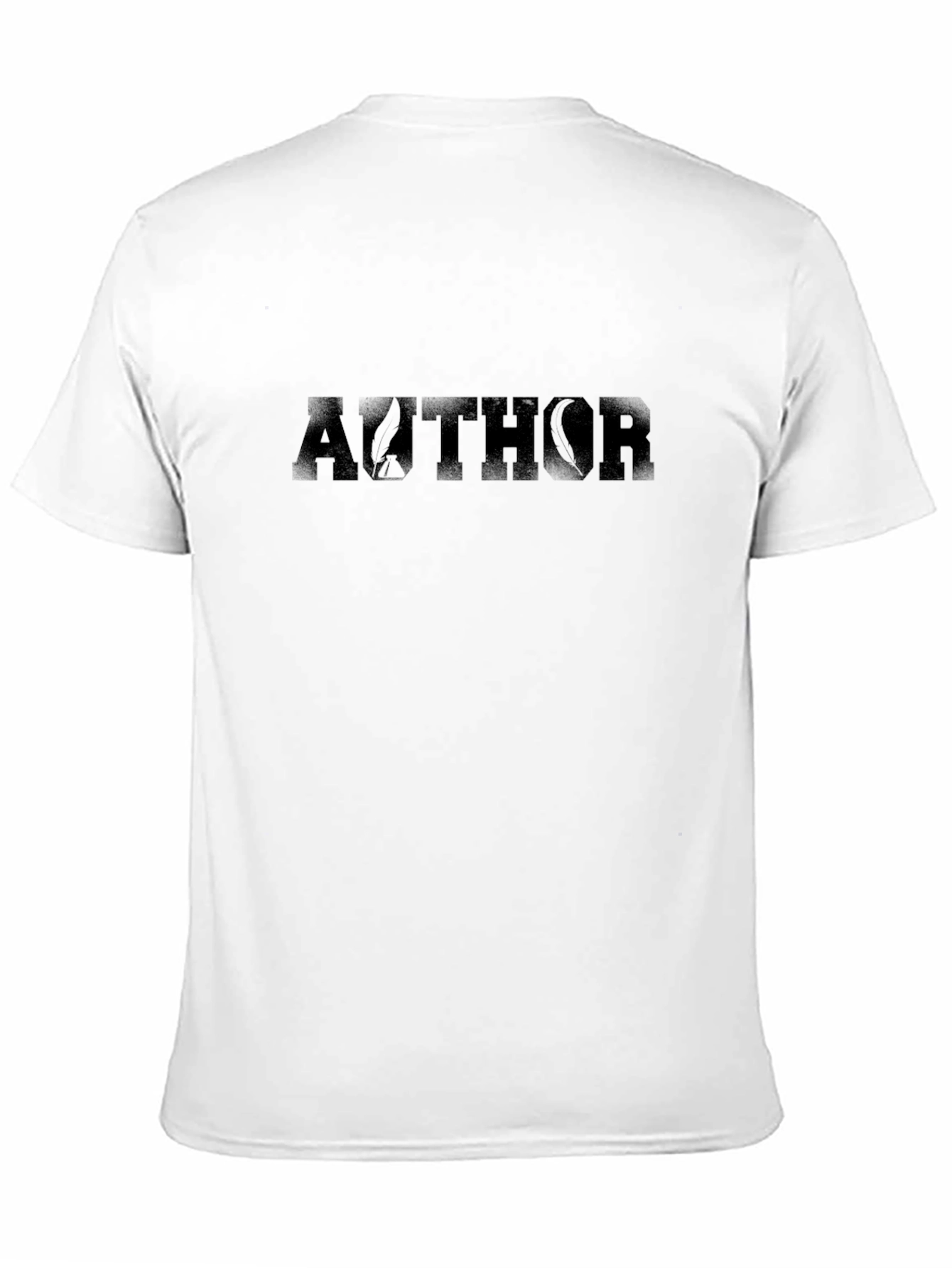 Camiseta Negra Autor - Diseño Único