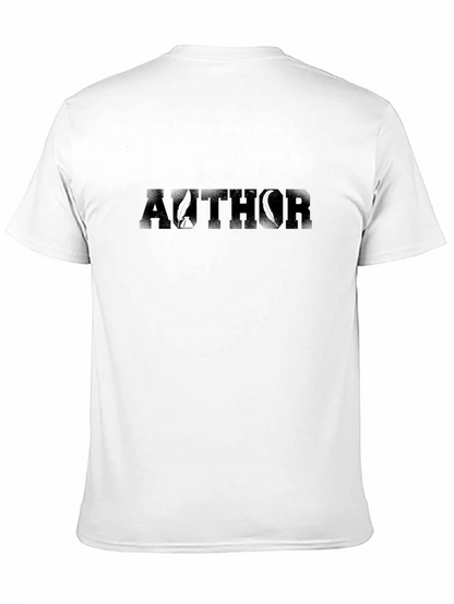 Camiseta Negra Autor - Diseño Único