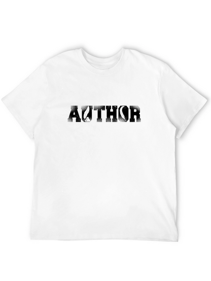 Camiseta Negra Autor - Diseño Único