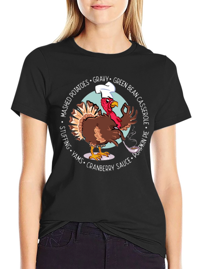 Camiseta Festiva de Acción de Gracias