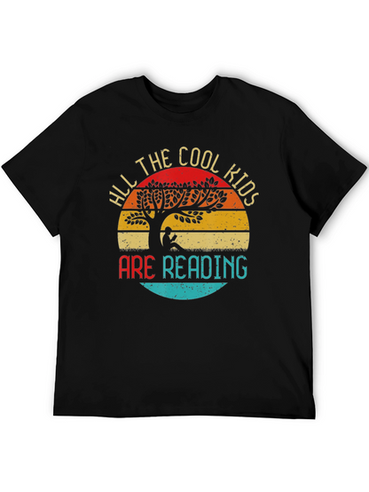Camiseta All The Cool Kids Are Reading