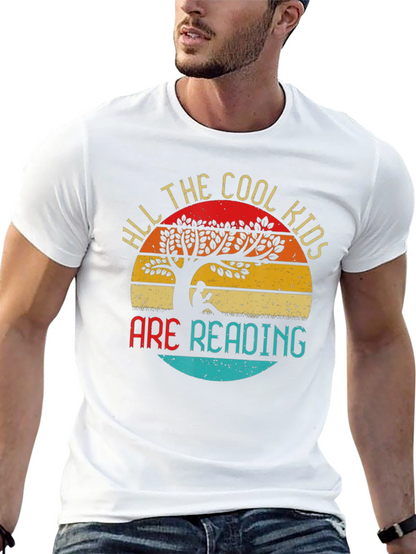 Camiseta All The Cool Kids Are Reading