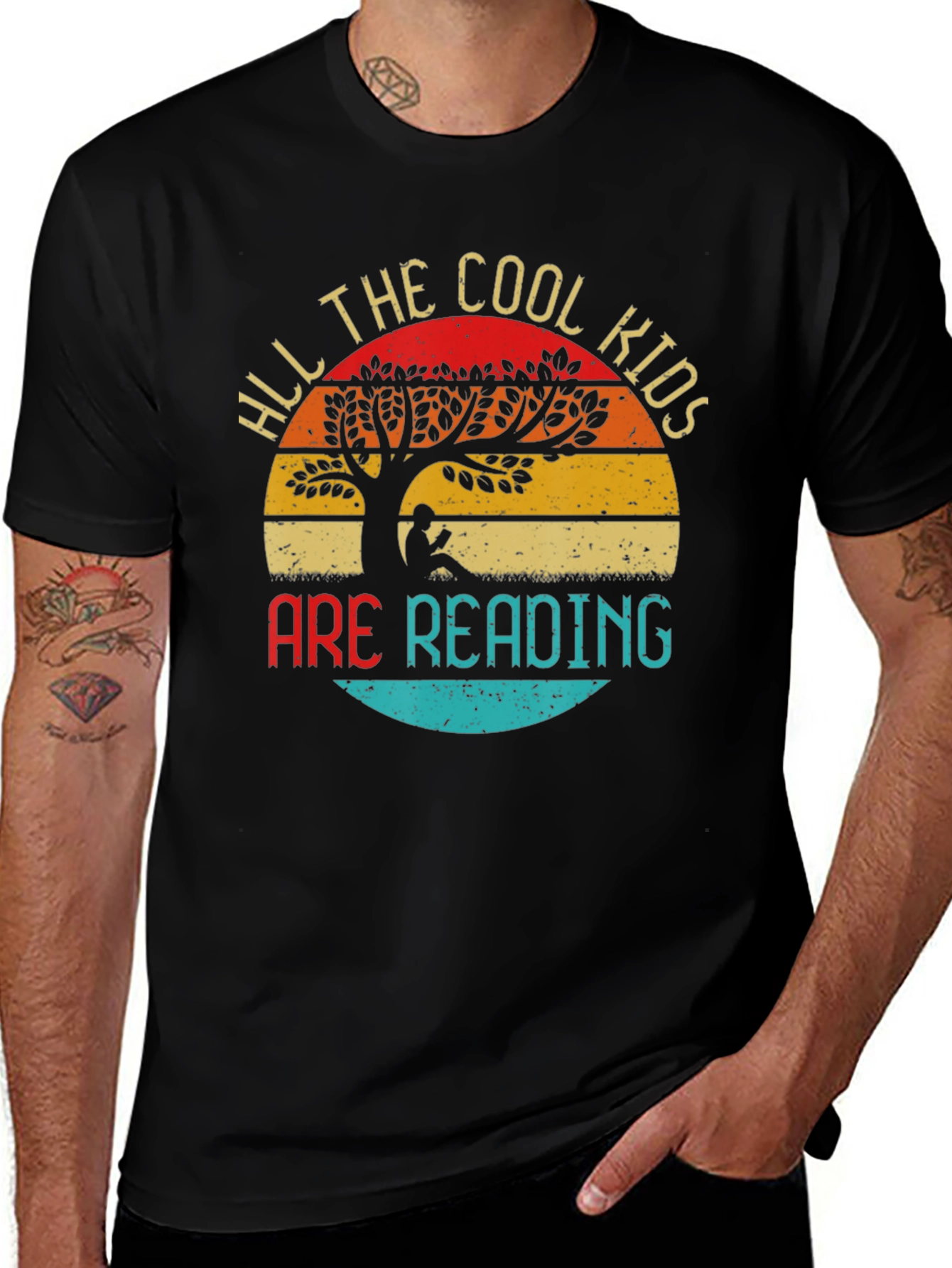 Camiseta All The Cool Kids Are Reading