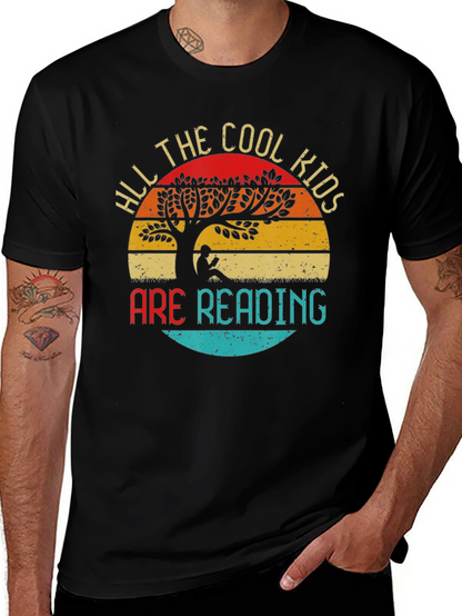 Camiseta All The Cool Kids Are Reading