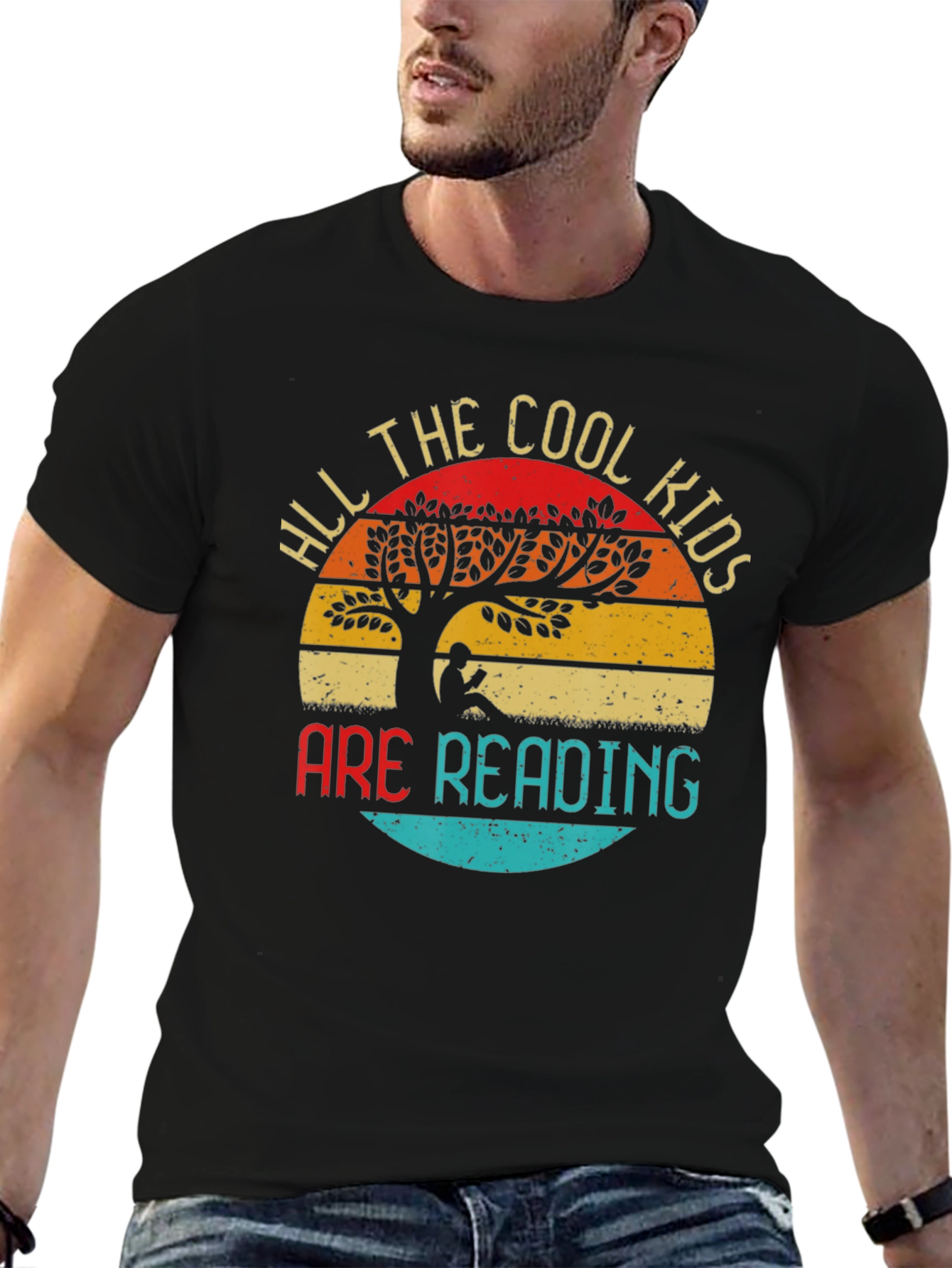 Camiseta All The Cool Kids Are Reading