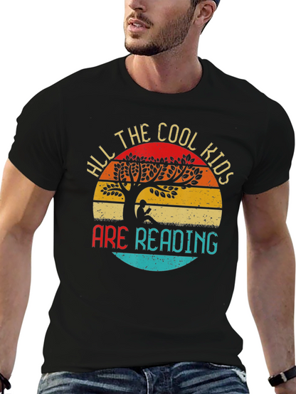 Camiseta All The Cool Kids Are Reading