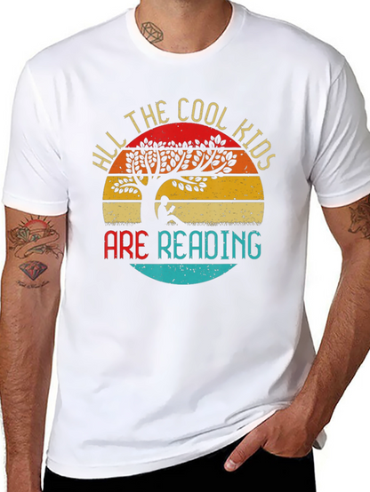 Camiseta All The Cool Kids Are Reading