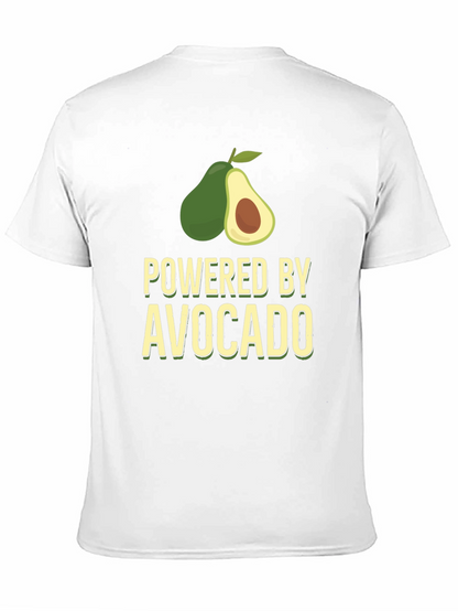 Camiseta Negra Powered by Avocado para Hombre