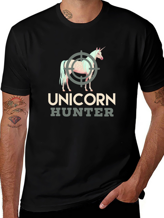 Camiseta Cazador de Unicornios - Diseño Divertido