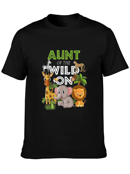 Camiseta Tía del Salvaje UNO con Animales
