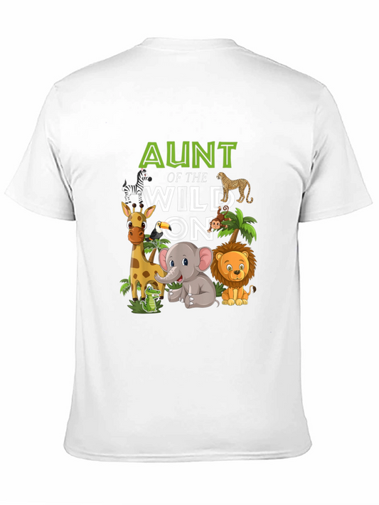 Camiseta Tía del Salvaje UNO con Animales