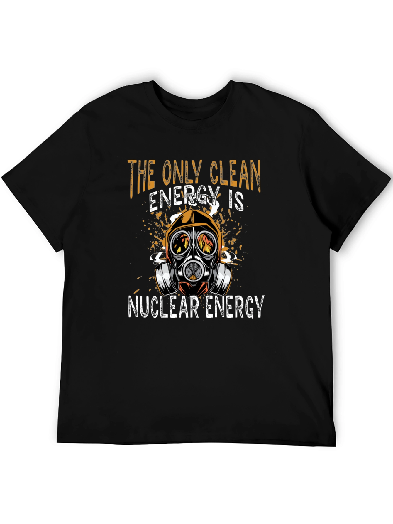Camiseta Energía Nuclear Limpia - Diseño Único