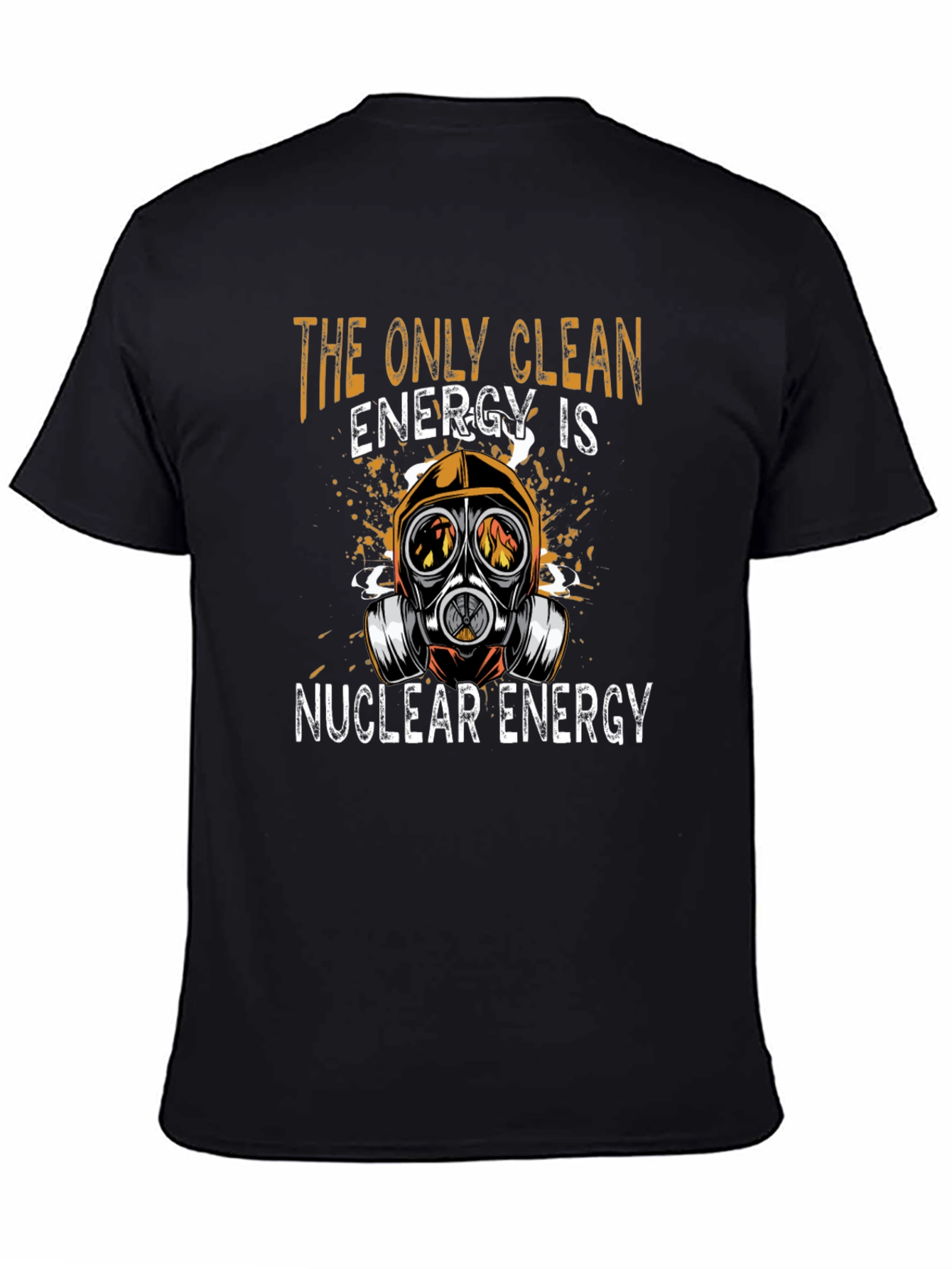Camiseta Energía Nuclear Limpia - Diseño Único