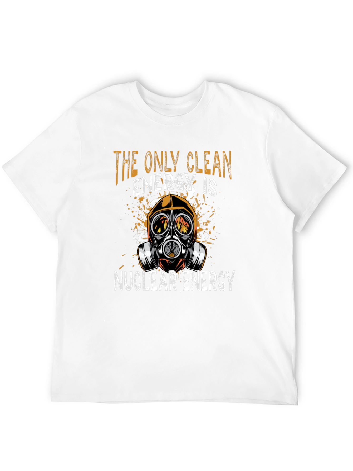 Camiseta Energía Nuclear Limpia - Diseño Único