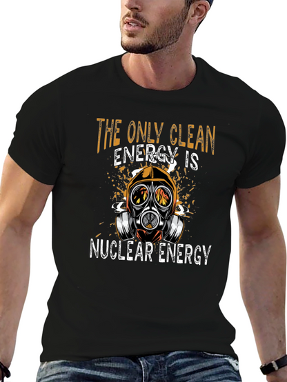 Camiseta Energía Nuclear Limpia - Diseño Único