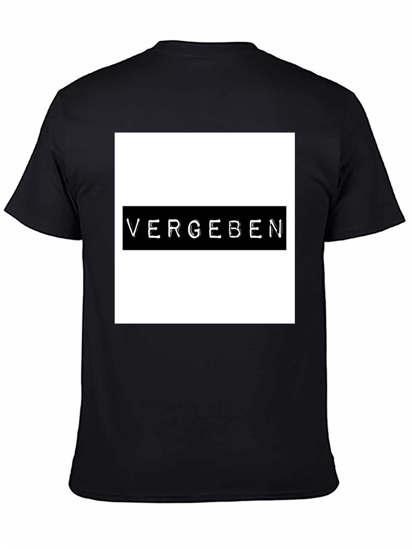 Camiseta Negra Vergeben