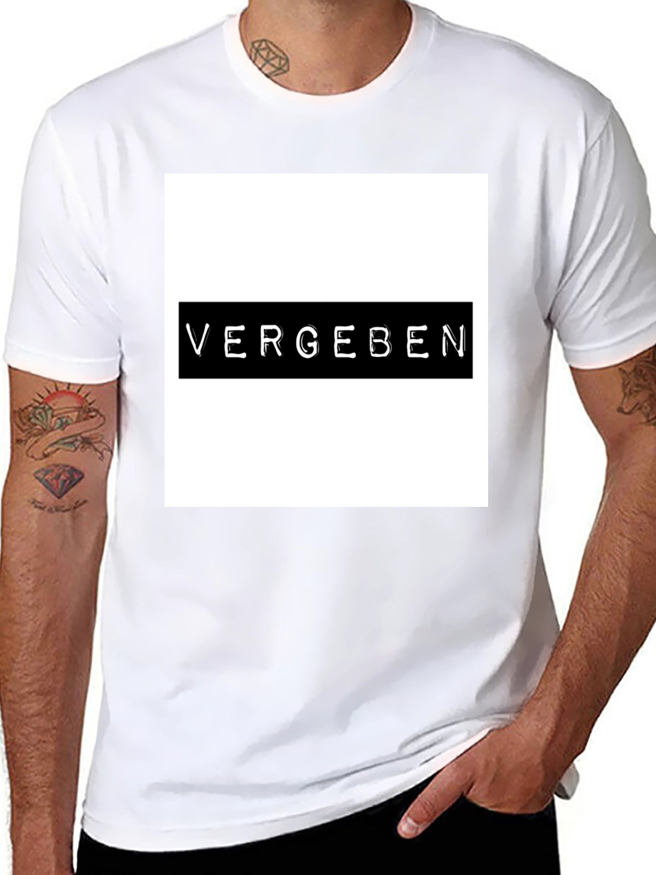 Camiseta Negra Vergeben
