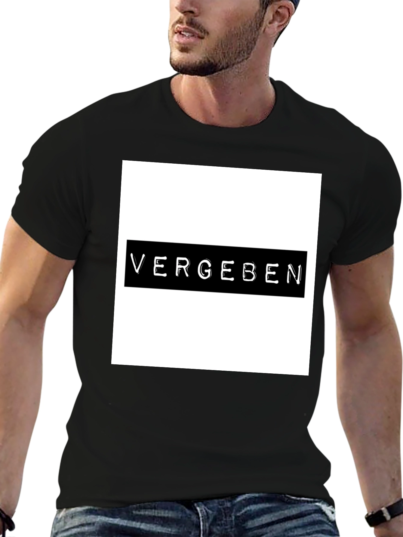 Camiseta Negra Vergeben