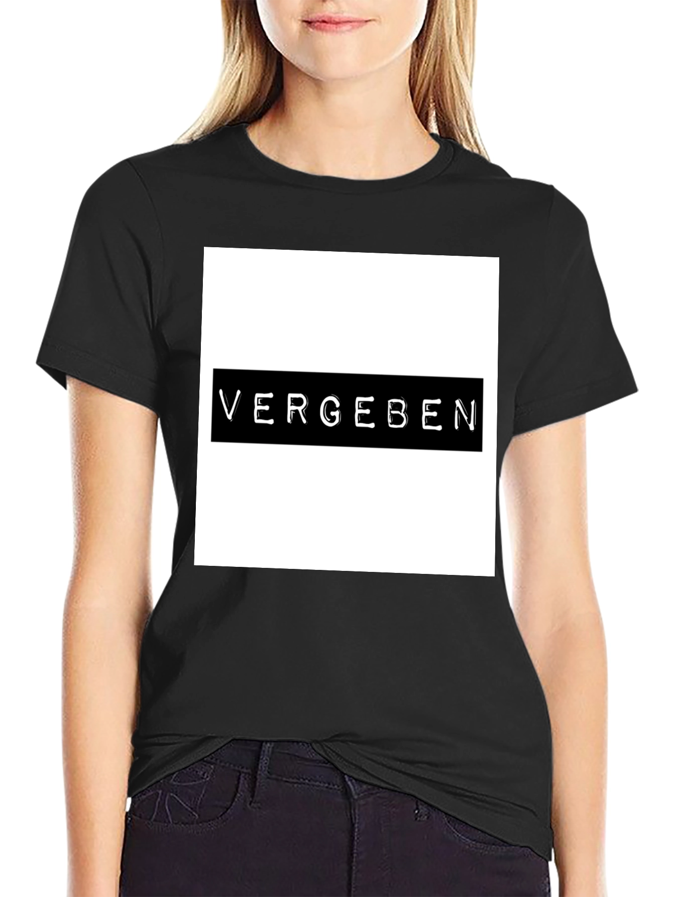 Camiseta Negra Vergeben