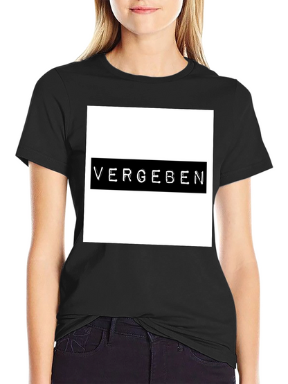 Camiseta Negra Vergeben