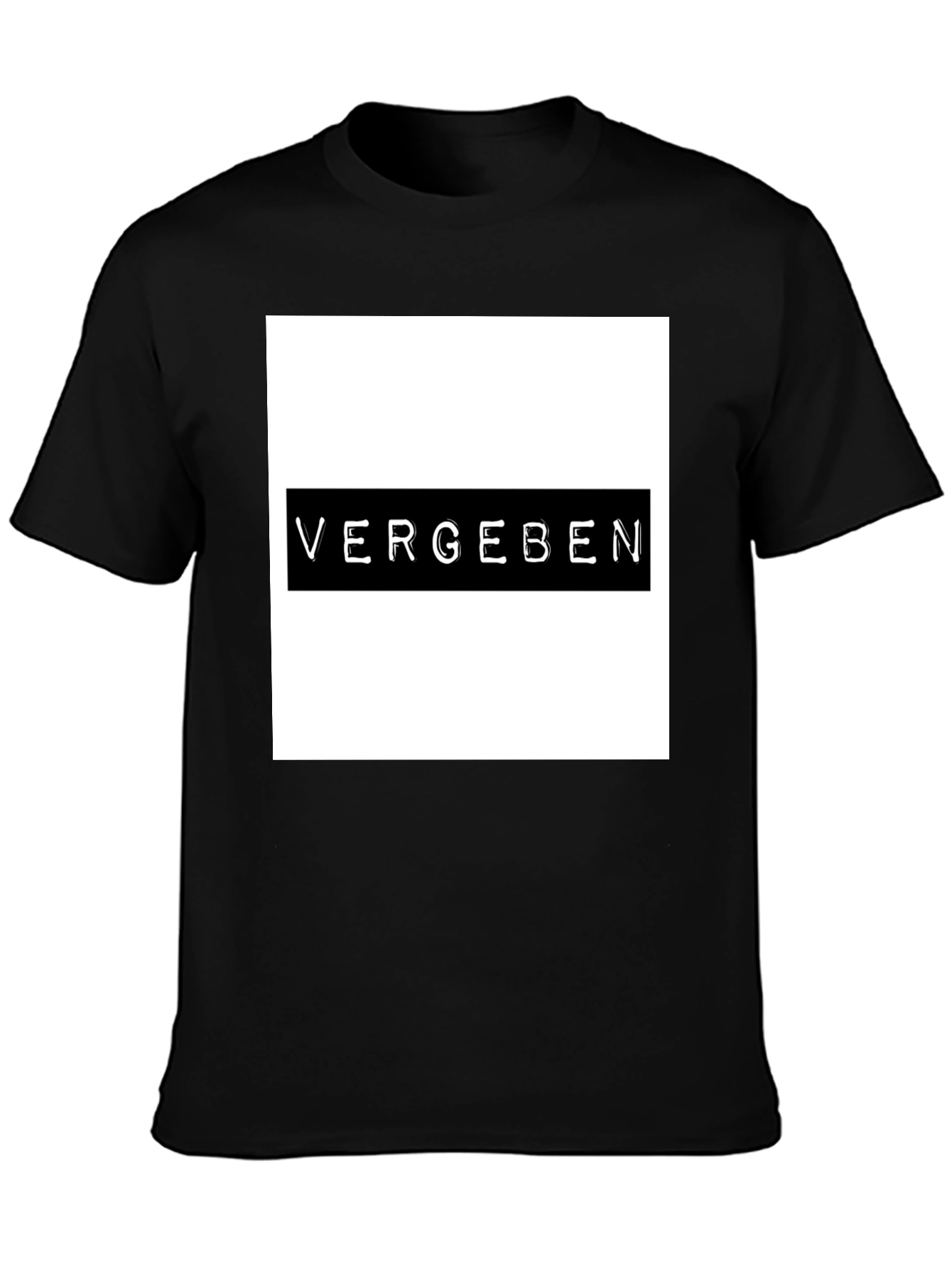 Camiseta Negra Vergeben