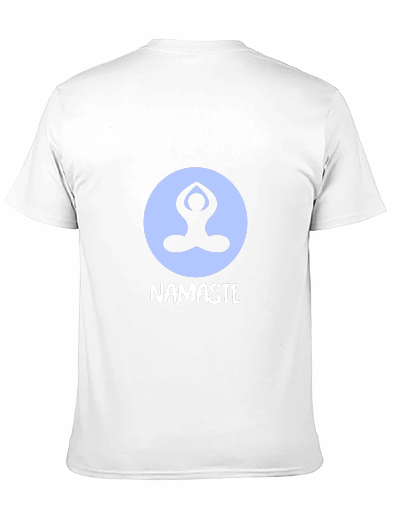 Camiseta Negra con Diseño de Yoga Namaste