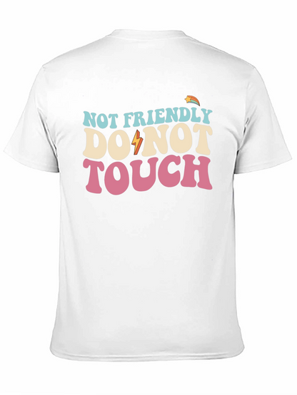 Camiseta No Amigable con Diseño Retro