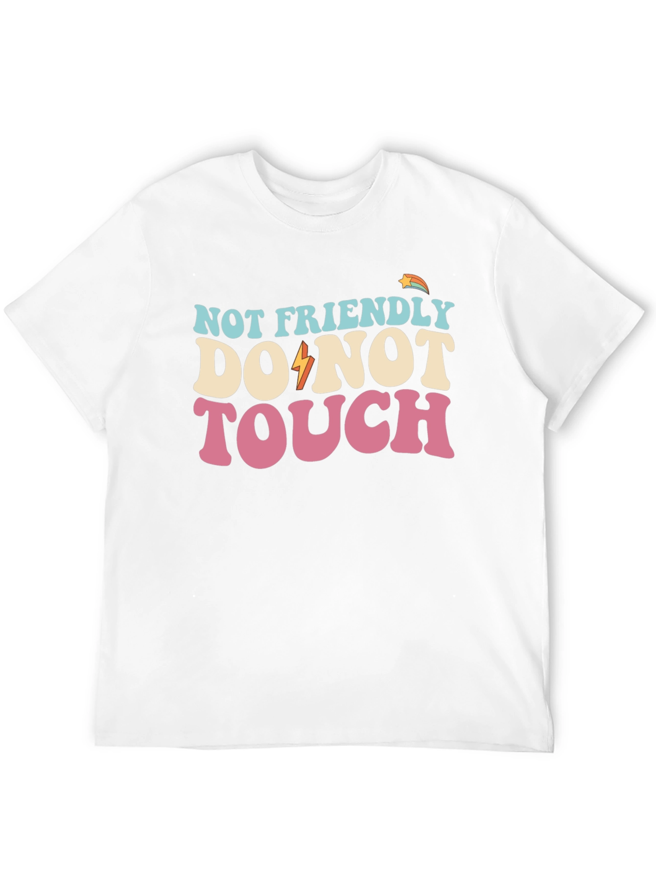 Camiseta No Amigable con Diseño Retro