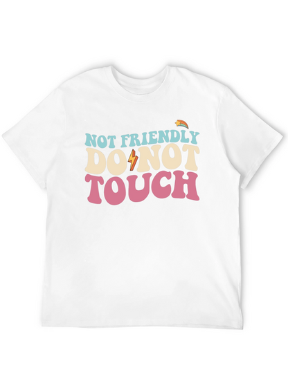 Camiseta No Amigable con Diseño Retro