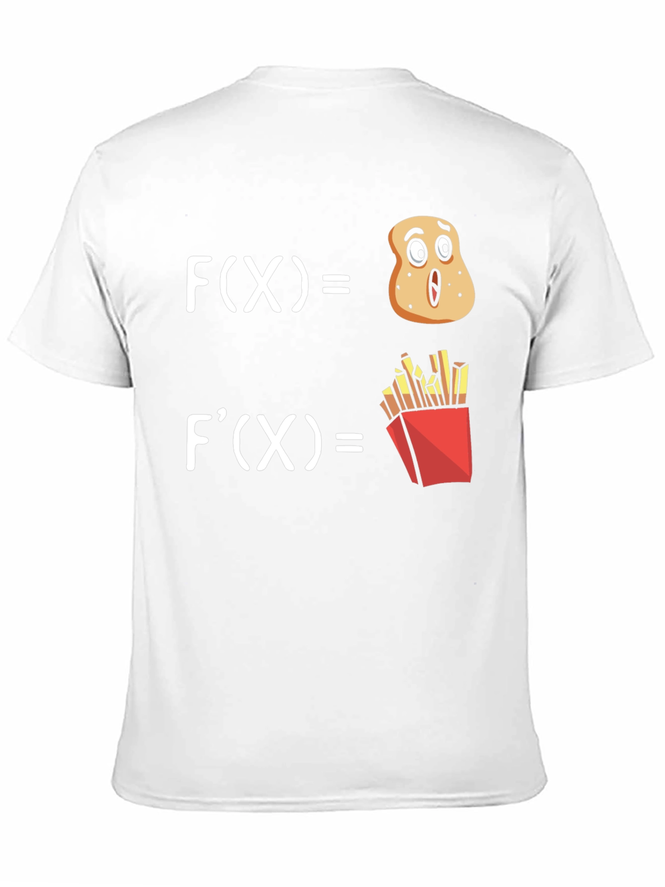 Camiseta Negra Divertida Derivada de Patata