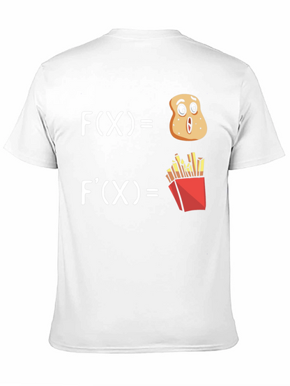 Camiseta Negra Divertida Derivada de Patata