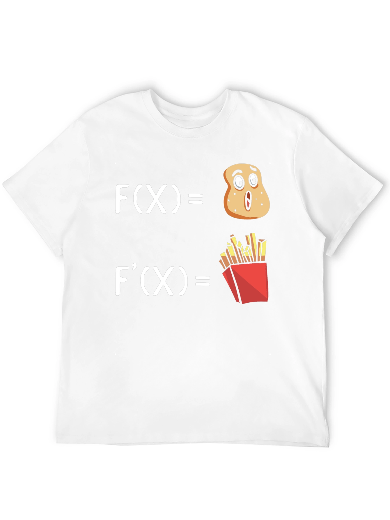 Camiseta Negra Divertida Derivada de Patata