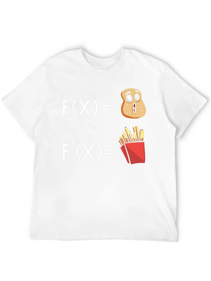 Camiseta Negra Divertida Derivada de Patata