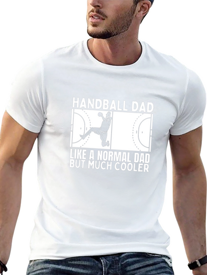 Camiseta Hombre Handball Dad Regalo Original