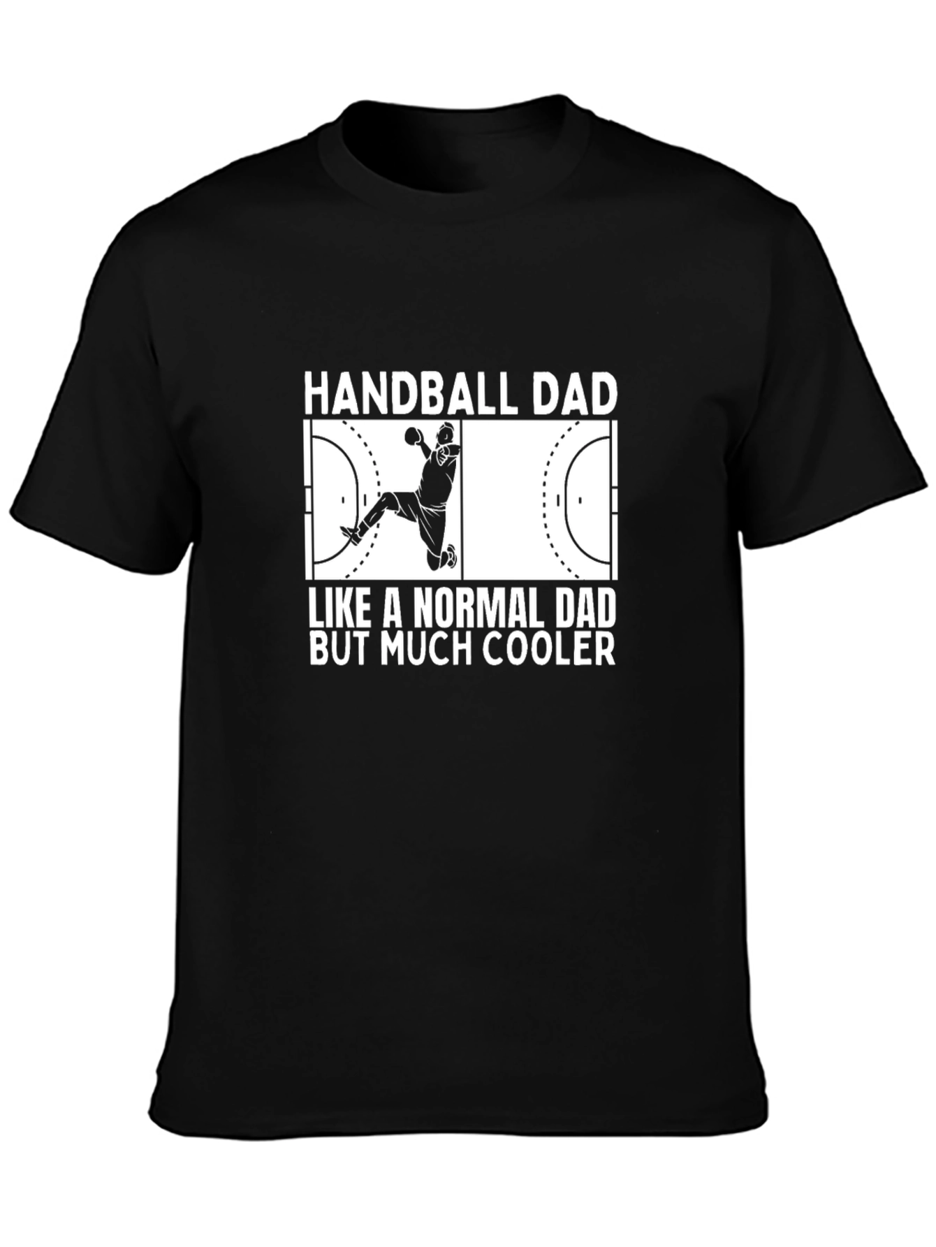 Camiseta Hombre Handball Dad Regalo Original