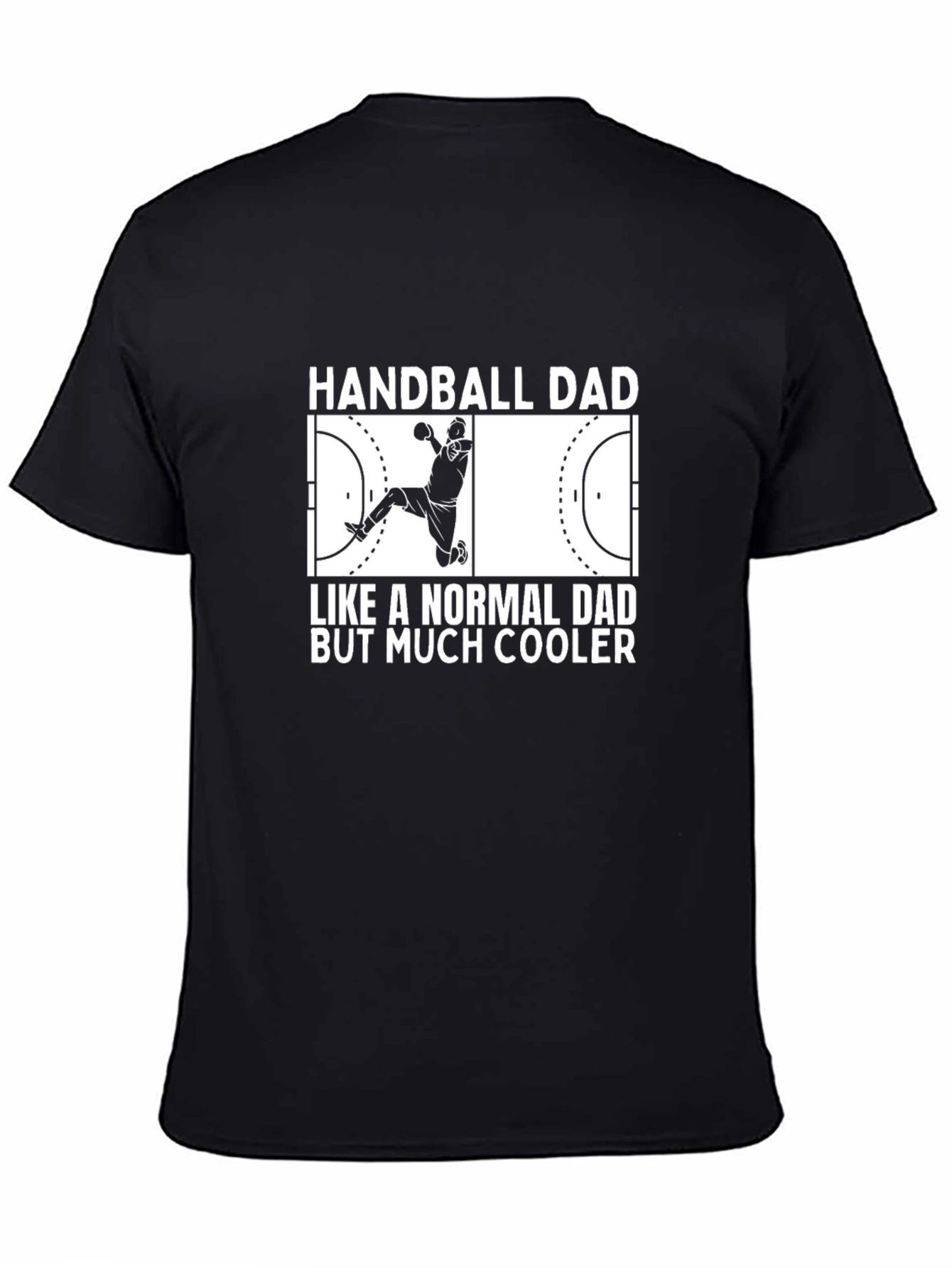 Camiseta Hombre Handball Dad Regalo Original