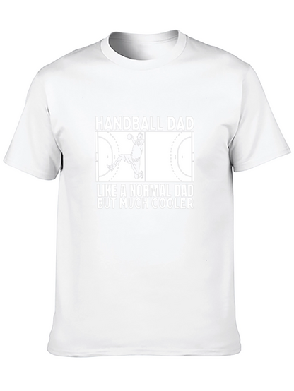 Camiseta Hombre Handball Dad Regalo Original