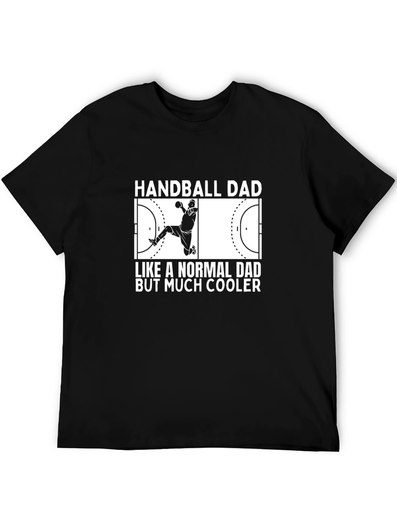 Camiseta Hombre Handball Dad Regalo Original
