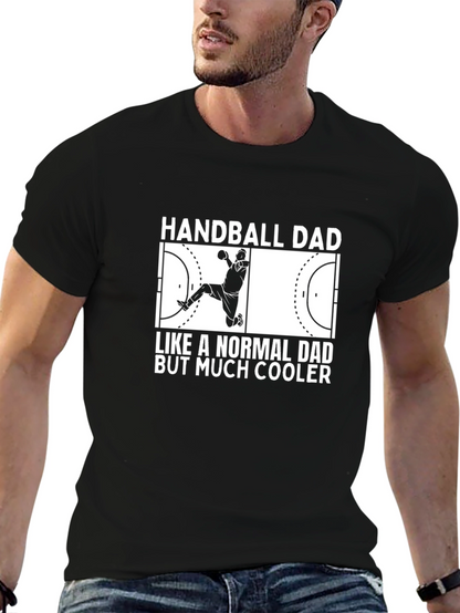 Camiseta Hombre Handball Dad Regalo Original