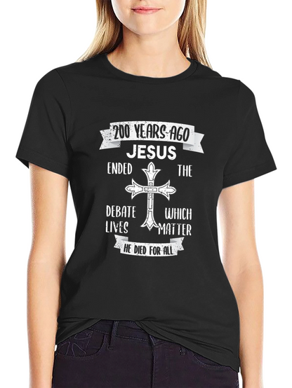 Camiseta Cristiana 2000 Years Ago Jesus