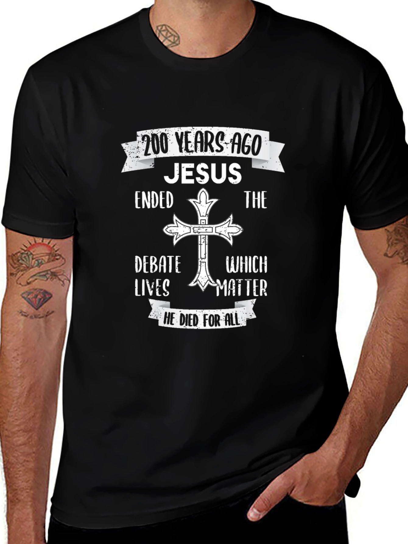 Camiseta Cristiana 2000 Years Ago Jesus