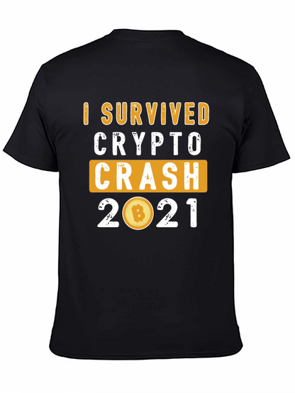 Camiseta Crypto Crash 2021: ¡Sobreviví!