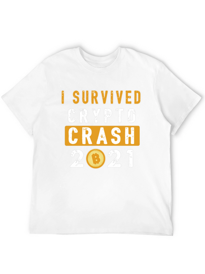 Camiseta Crypto Crash 2021: ¡Sobreviví!