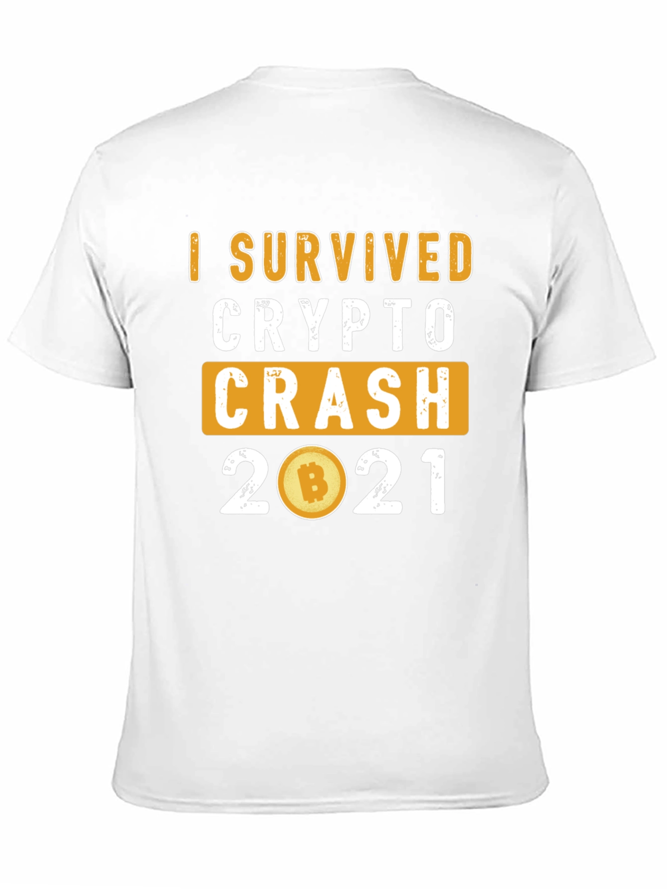 Camiseta Crypto Crash 2021: ¡Sobreviví!