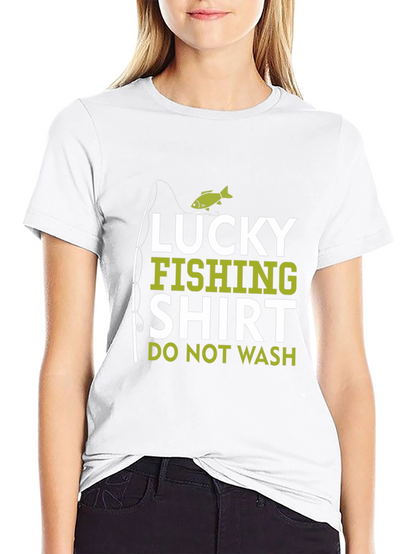 Camiseta Negra Lucky Fishing Shirt para Pesca