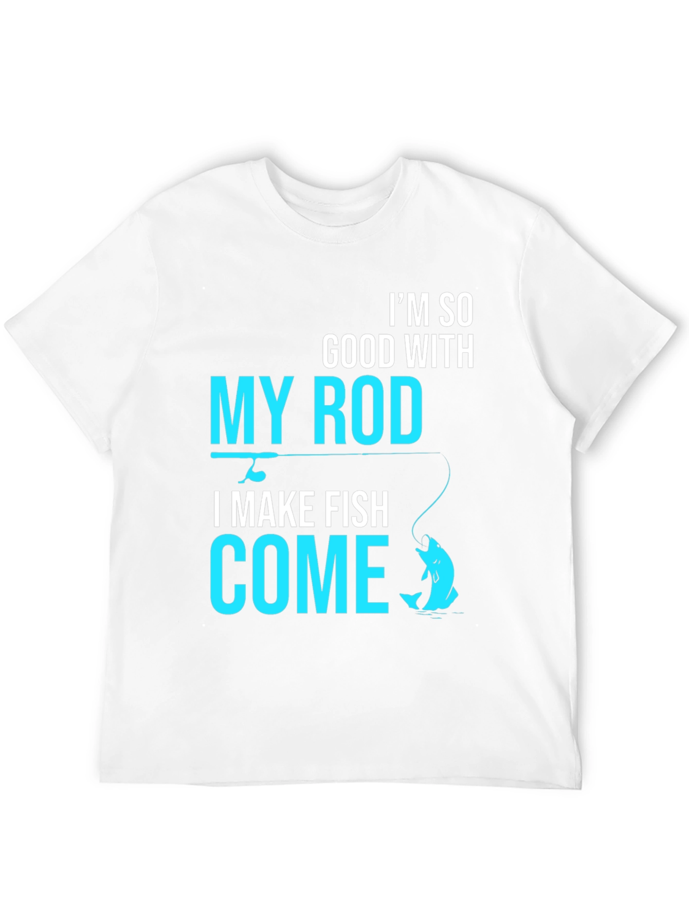 Camiseta Negra con Diseño de Pesca Atrevido