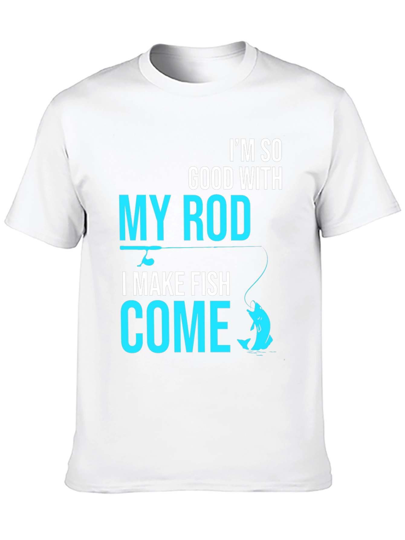 Camiseta Negra con Diseño de Pesca Atrevido