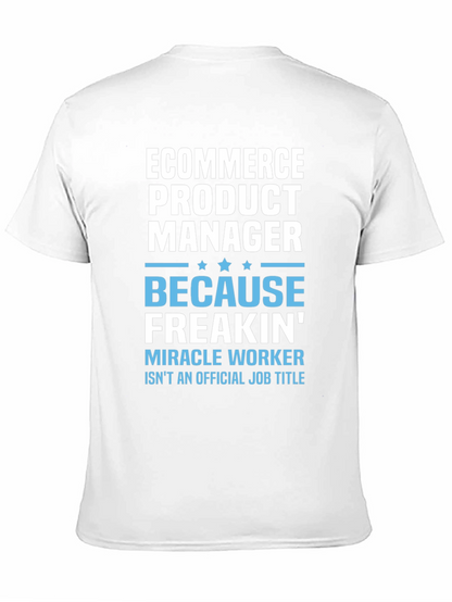 Camiseta Ecommerce Product Manager - Porque Freakin!